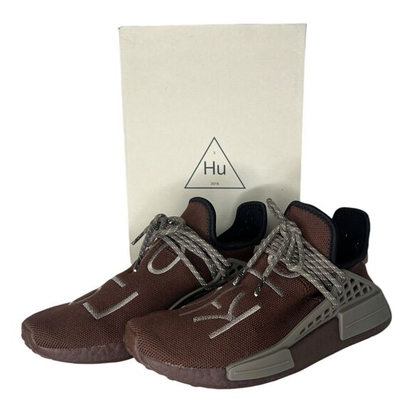 Original ADIDAS HU NMD Size 7.5 For Men Pharrell Williams’ Chocolate NWT